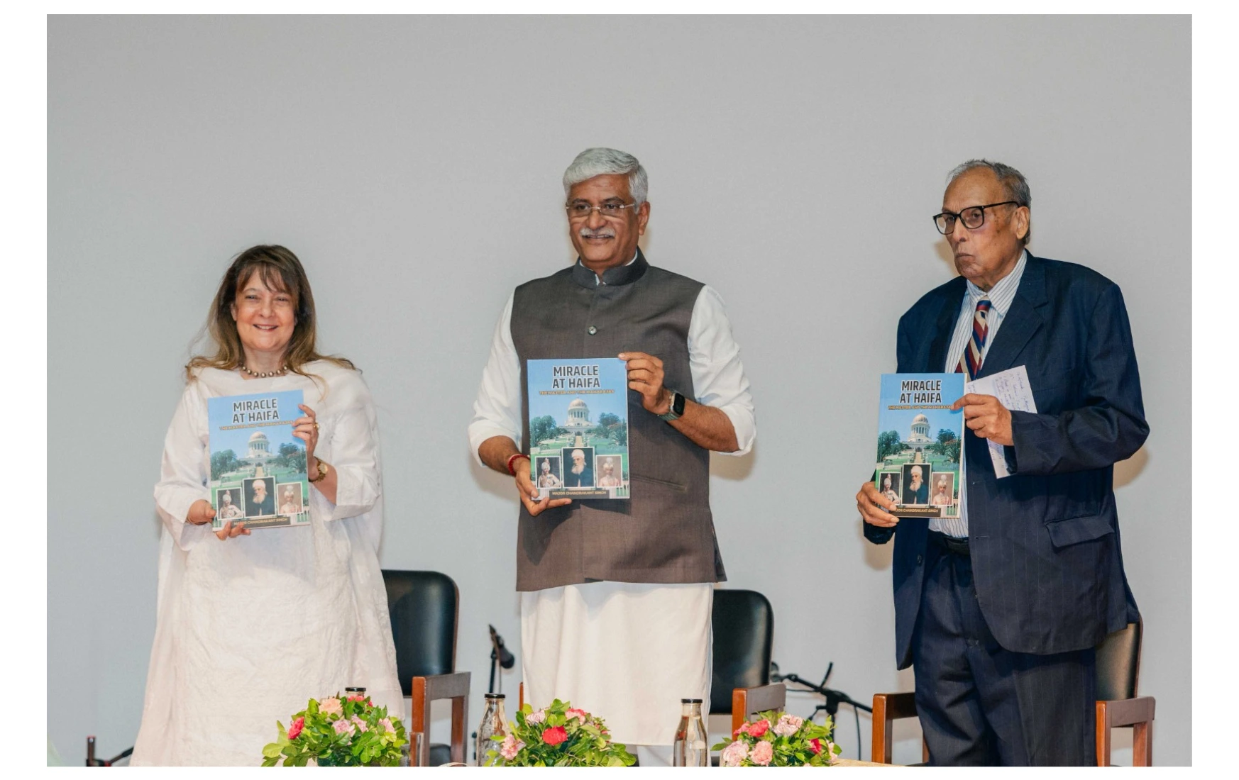 Union Minister Gajendra Singh Shekhawat Launches the Book Miracle at Haifa